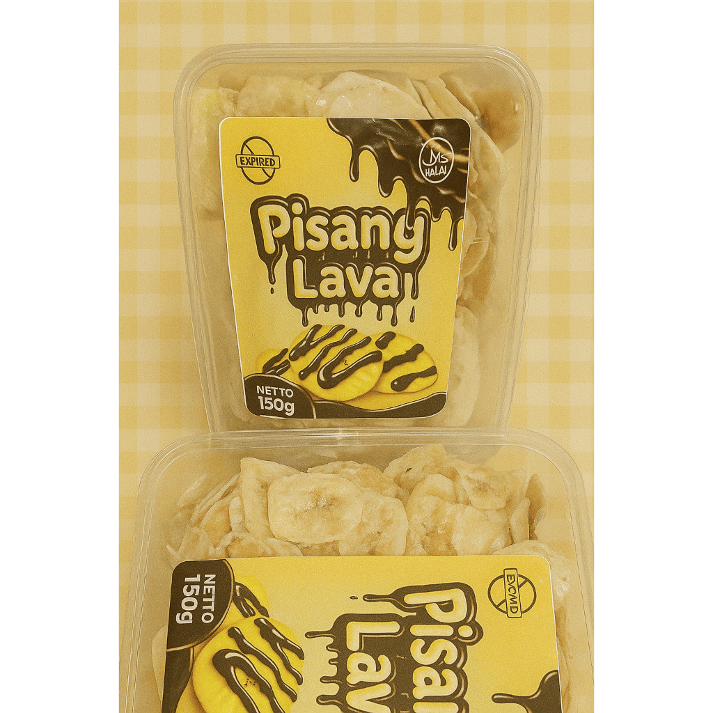 

Pisang Lava Lumernya dari mulut sampai di lidah pencinta coklat