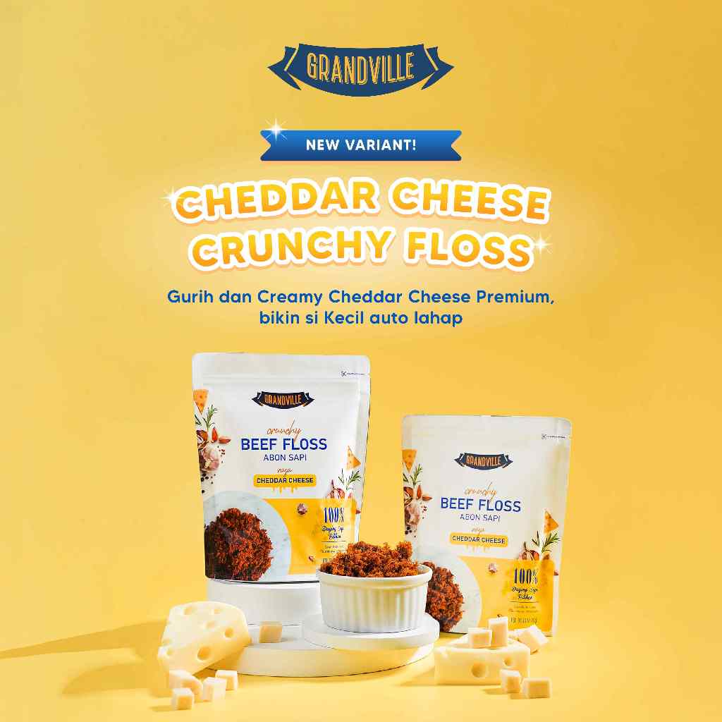 

Grandville Abon Sapi Ayam Anak Non Msg