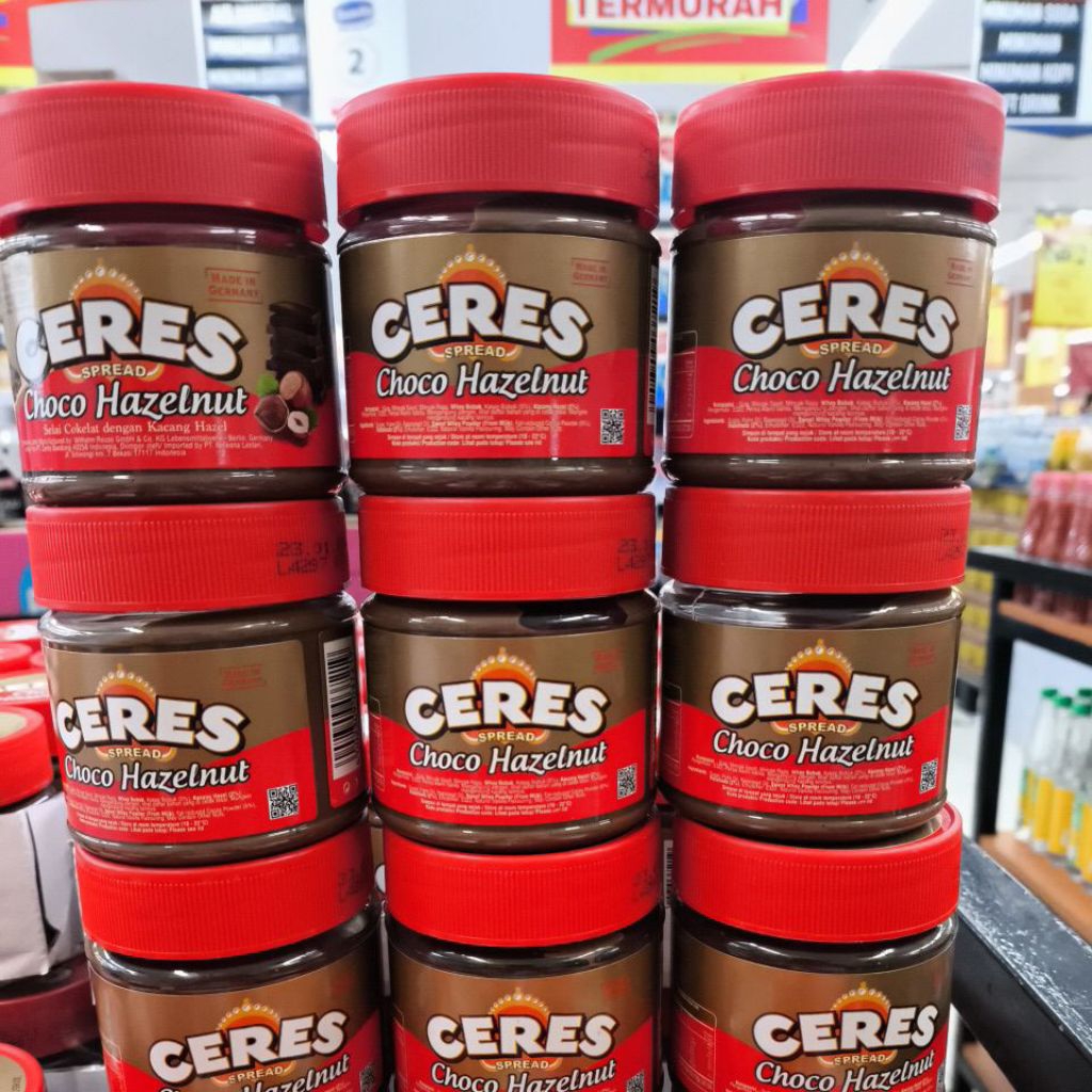 

Promo Buy 1 get 1 Ceres spread choco hazelnut 180gr