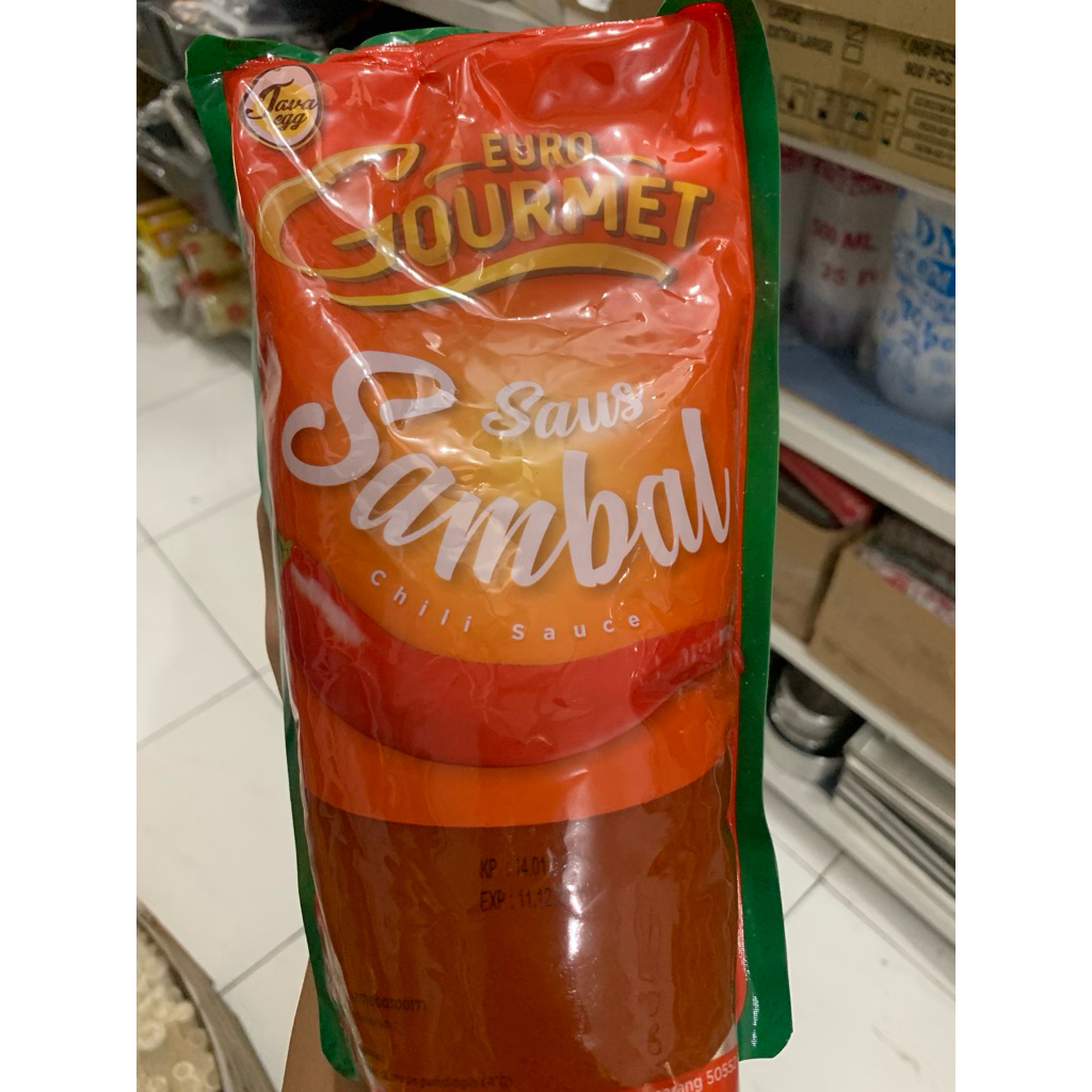 

Euro gourmet saus sambal 1kg