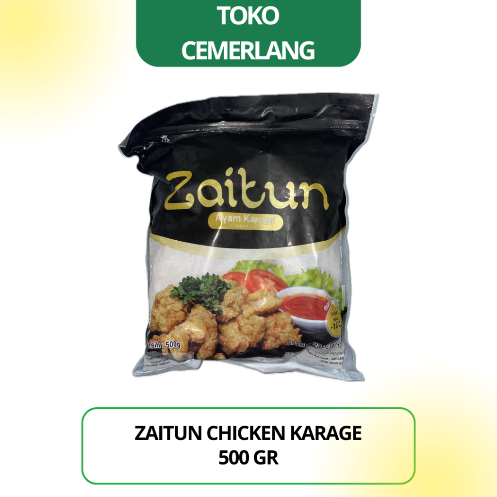

Crispy Chicken Karage Zaitun 500 gr