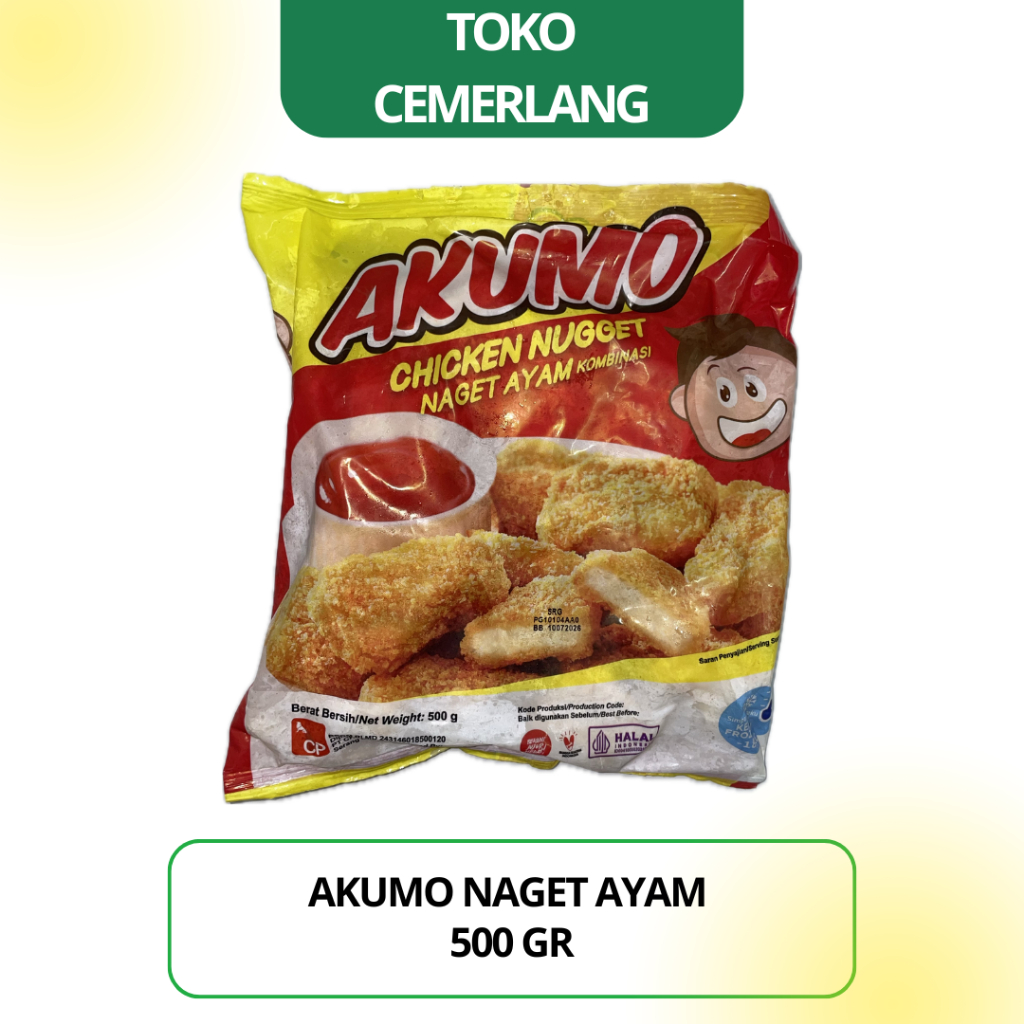 

Nugget Ayam Akumo 500 gr