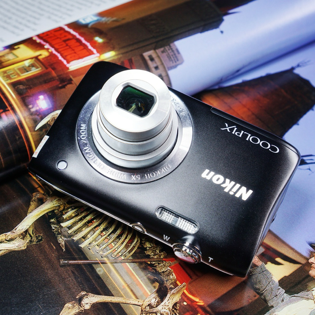 Kamera Digital Digicam Nikon Coolpix S2900 Hitam Mint Condition