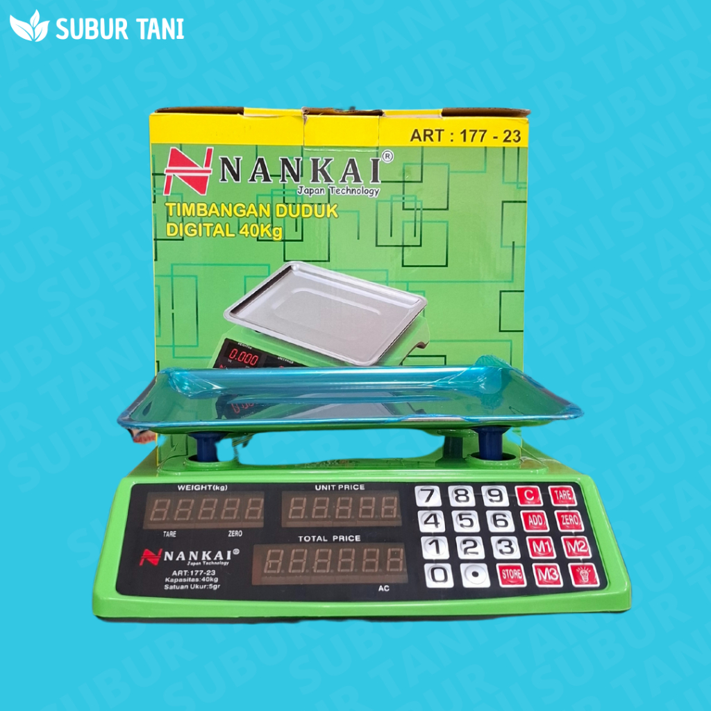 TIMBANGAN DIGITAL NANKAI 40KG/TIMBANGAN BUAH NANKAI/TIMBANGAN SAYUR NANKAI/TIMBANGAN DAPUR NANKAI