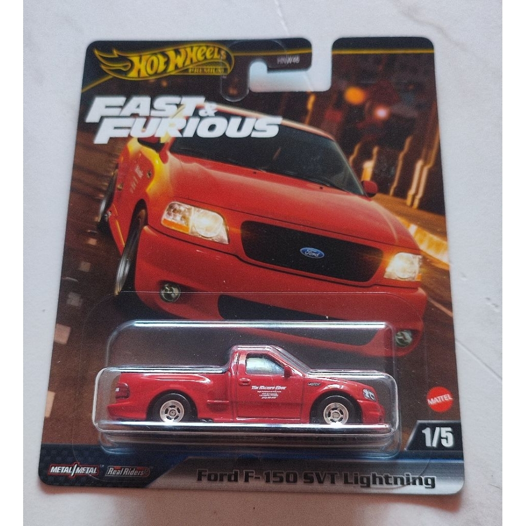 Hotwheels Premium Fast and Furious Ford F-150 SVT Lighting