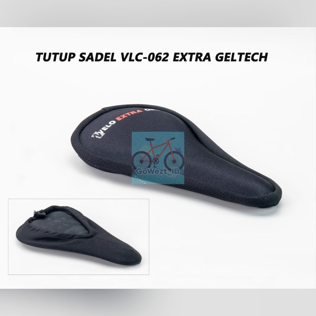 Cover Sarung Tutup Jok Sadel Sepeda VLC-062 Velo Extra Geltech BMX Lipat Mini Fixie MTB Gunung | Hig