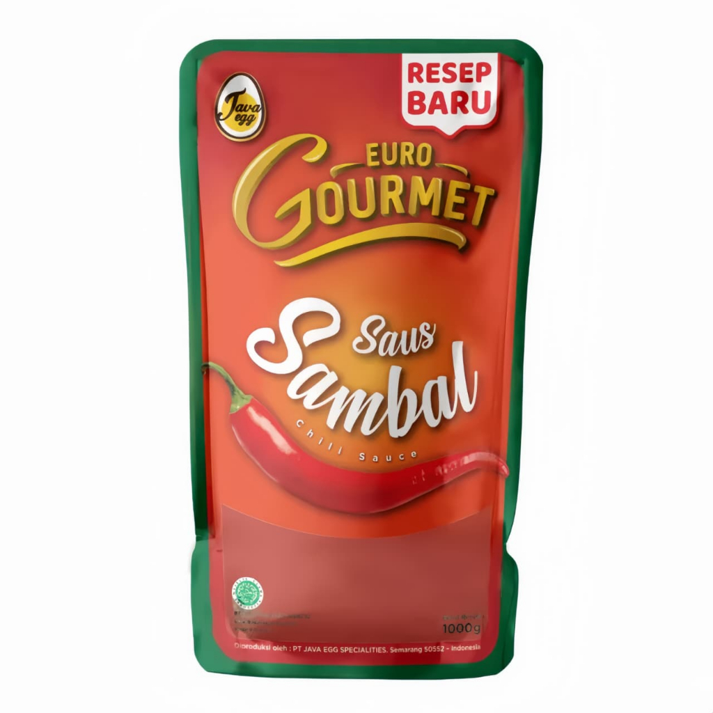 

Euro Gourmet Saus Sambal 1000 gr Resep Baru
