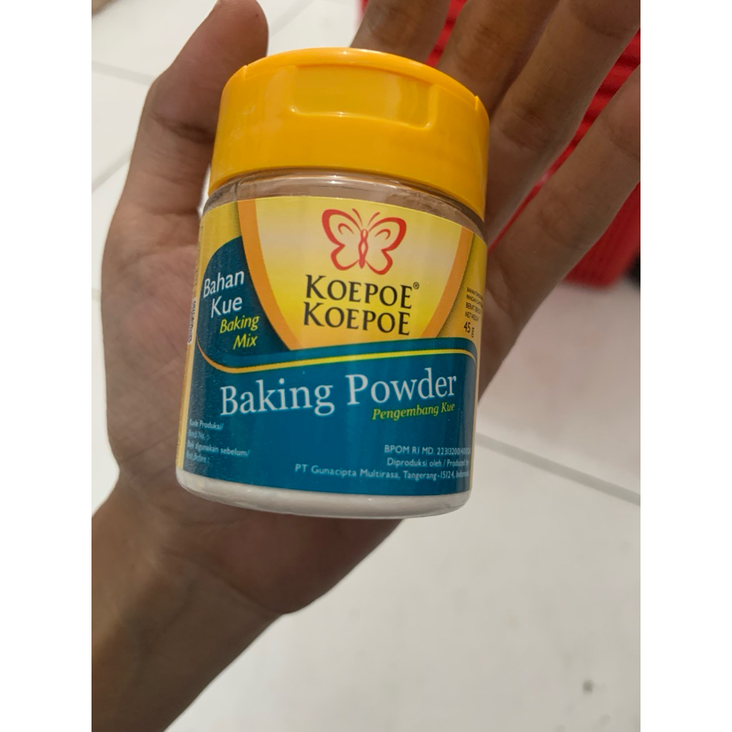

Kupu baking powder 45g