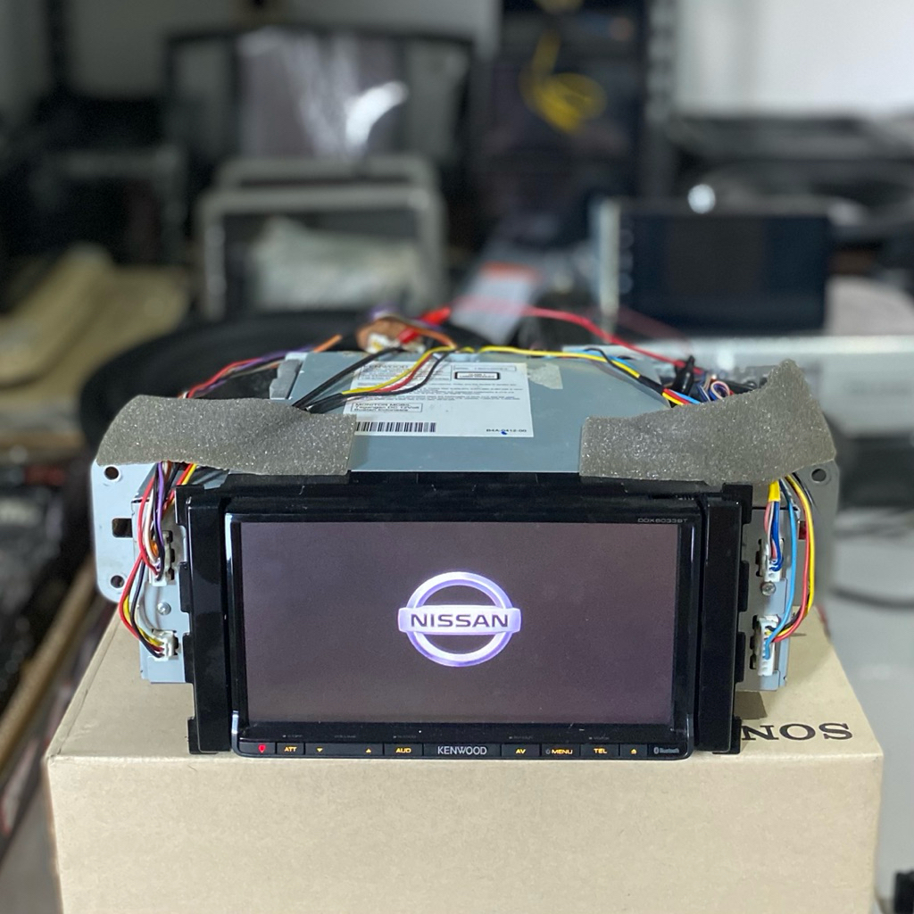 head unit double din kenwood DDX6033BTIN4 original nissan navara
