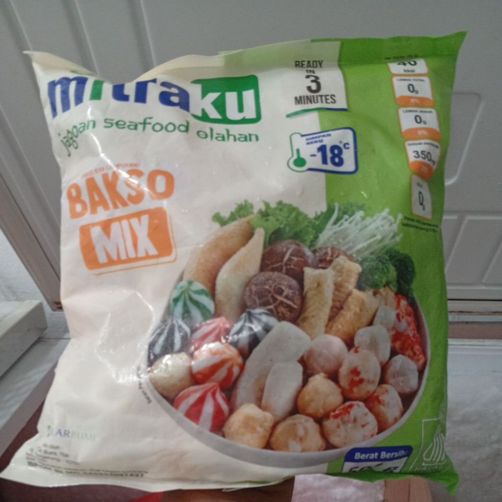 

mitraku bakso ikan mix UK 500 gr