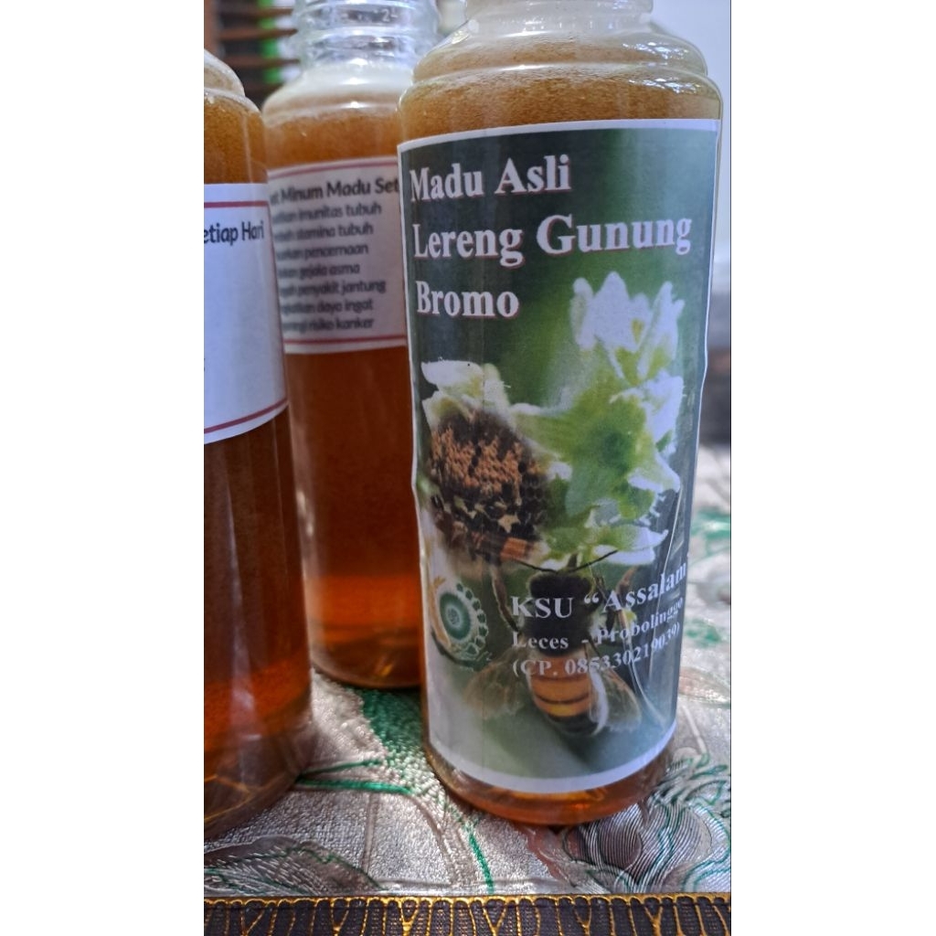 

Madu Murni 100%, Sari Bunga Randu, 250 ml, 275 ml