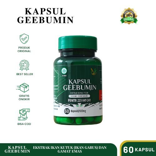 Geebumin - Albumin Ekstrak Ikan Gabus Kutuk dan Gamat Emas Perawatan Luka Pasca Operasi Caesar