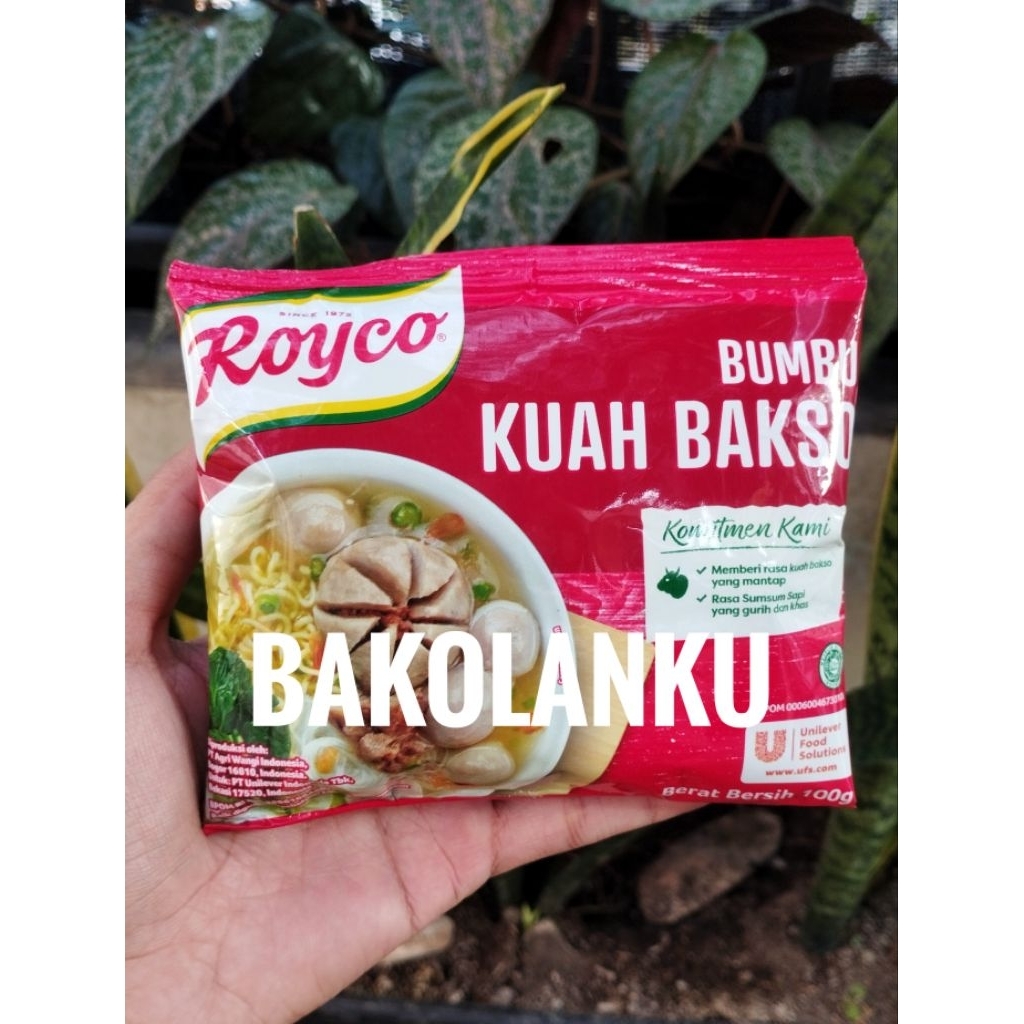 

ROYCO BUMBU KUAH BAKSO 100 GRAM