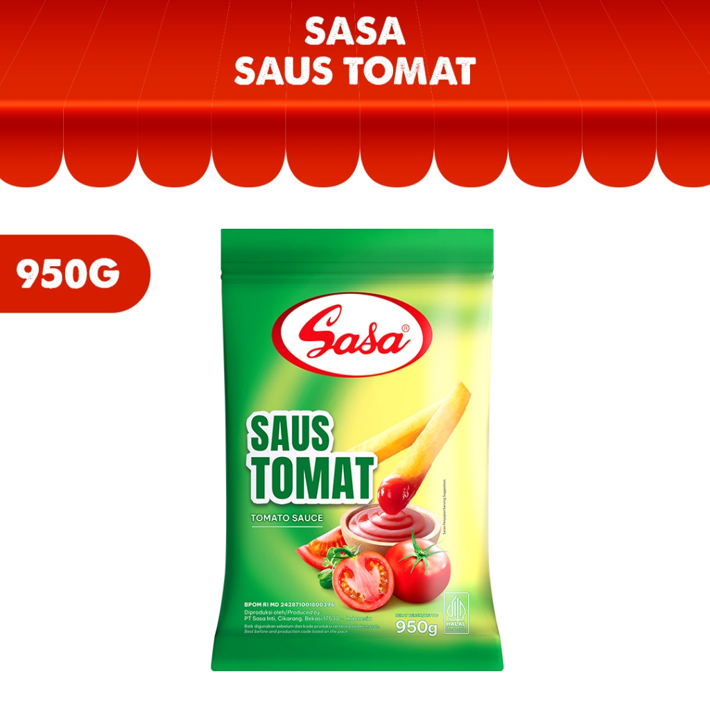 

Sasa Saus Tomat 950 gr