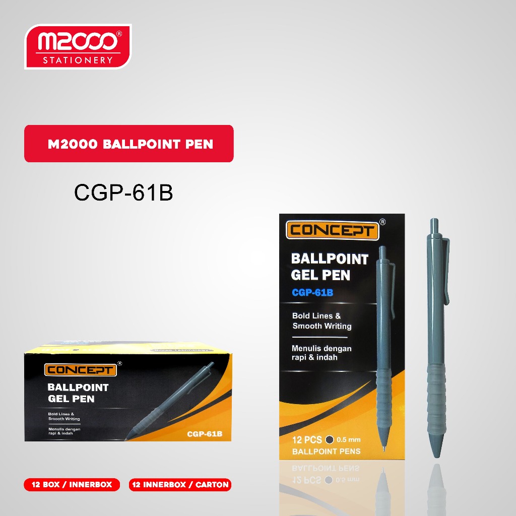 

M2000 X Concept Ballpoint Gel Pen /CGP-61B