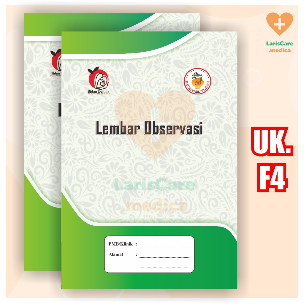 

Buku Lembar Observasi untuk Bidan, Buku Praktek Bidan Lengkap