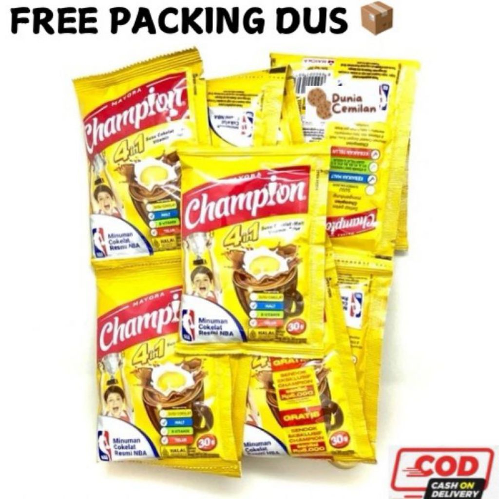 

Energen Champion 4in1 Renceng isi 10 Minuman Bergizi Satuan @30gr