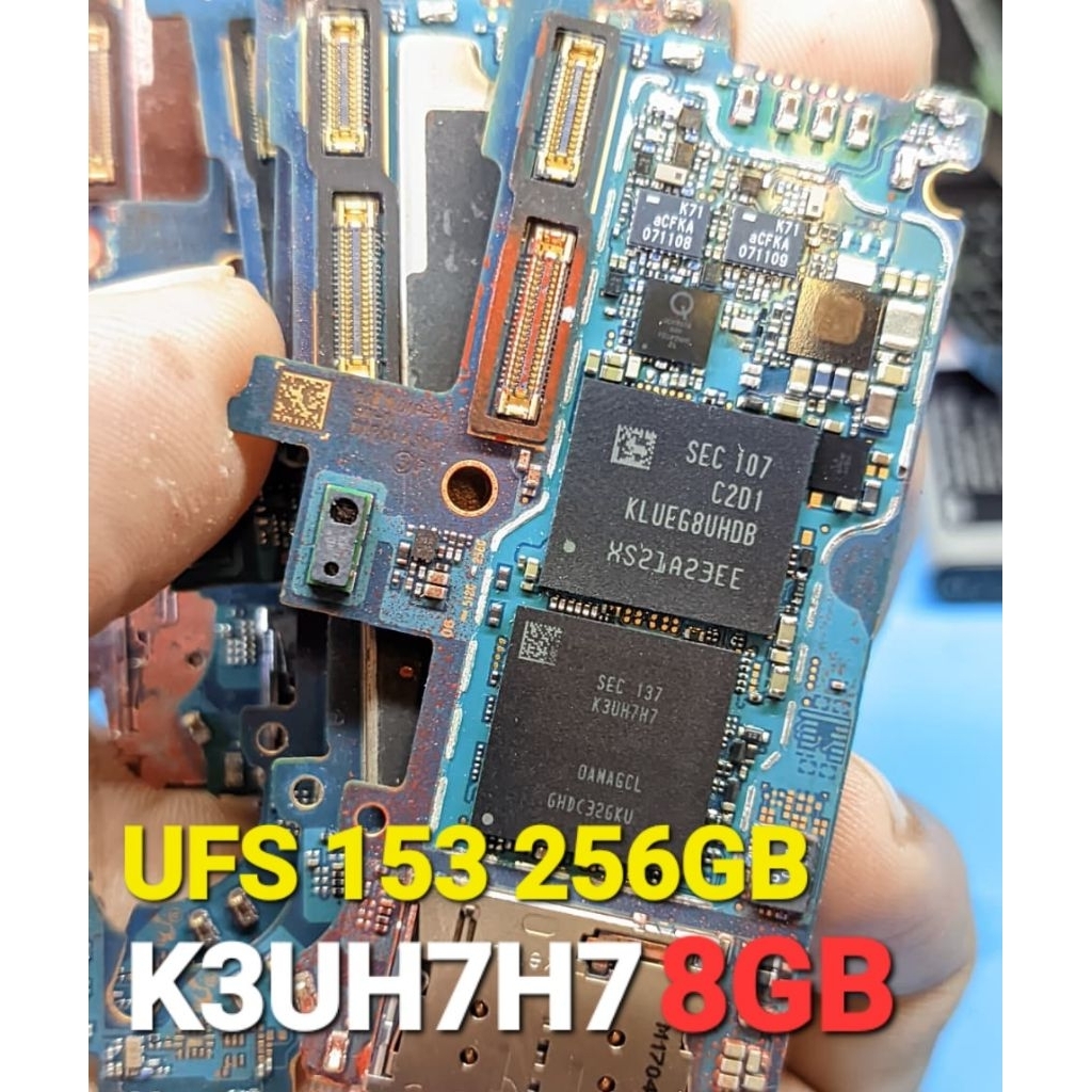 CONGKELAN RAM K3UH7H7 DAN UFS KLUEG8UHDB