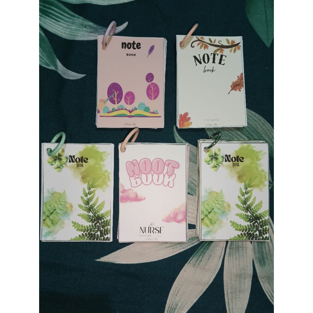 

Note Book Mini for Nurse (pink pohon)