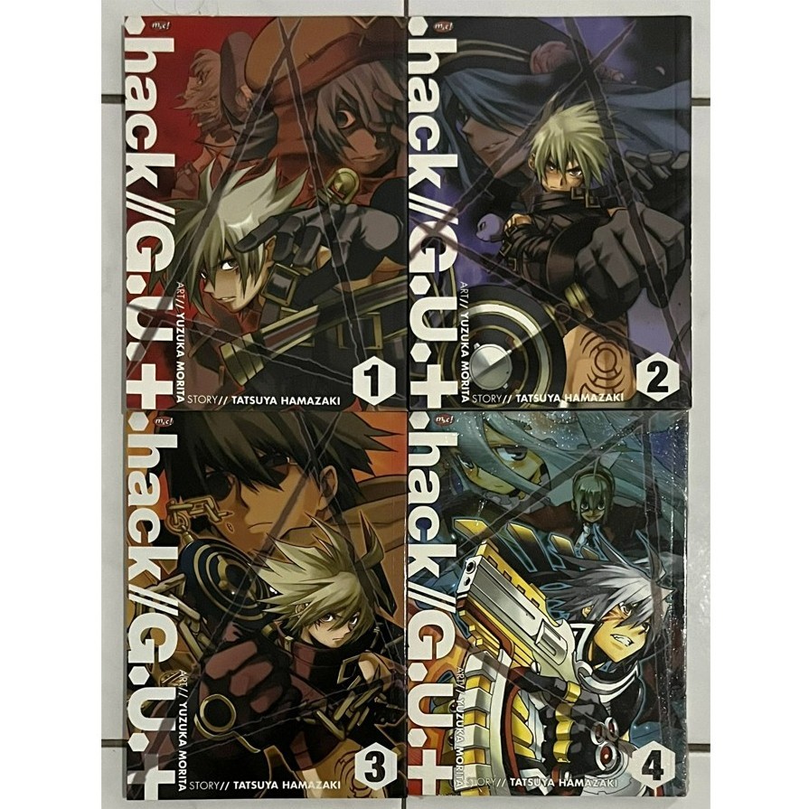 Komik Manga Hack GU 1-4 Set
