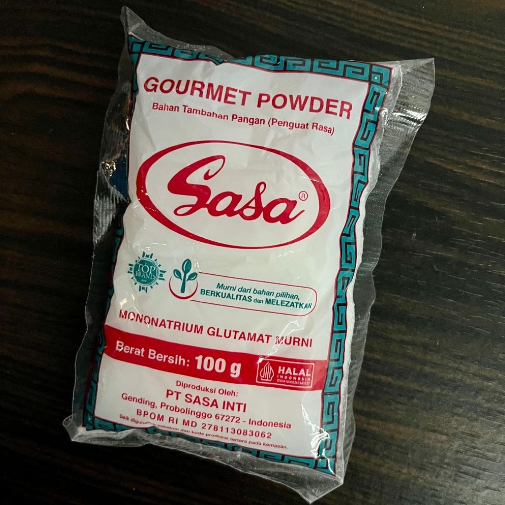 

sasa gourmet powder 500g 100 gram micin penguat rasa MSG penyedap Rasa