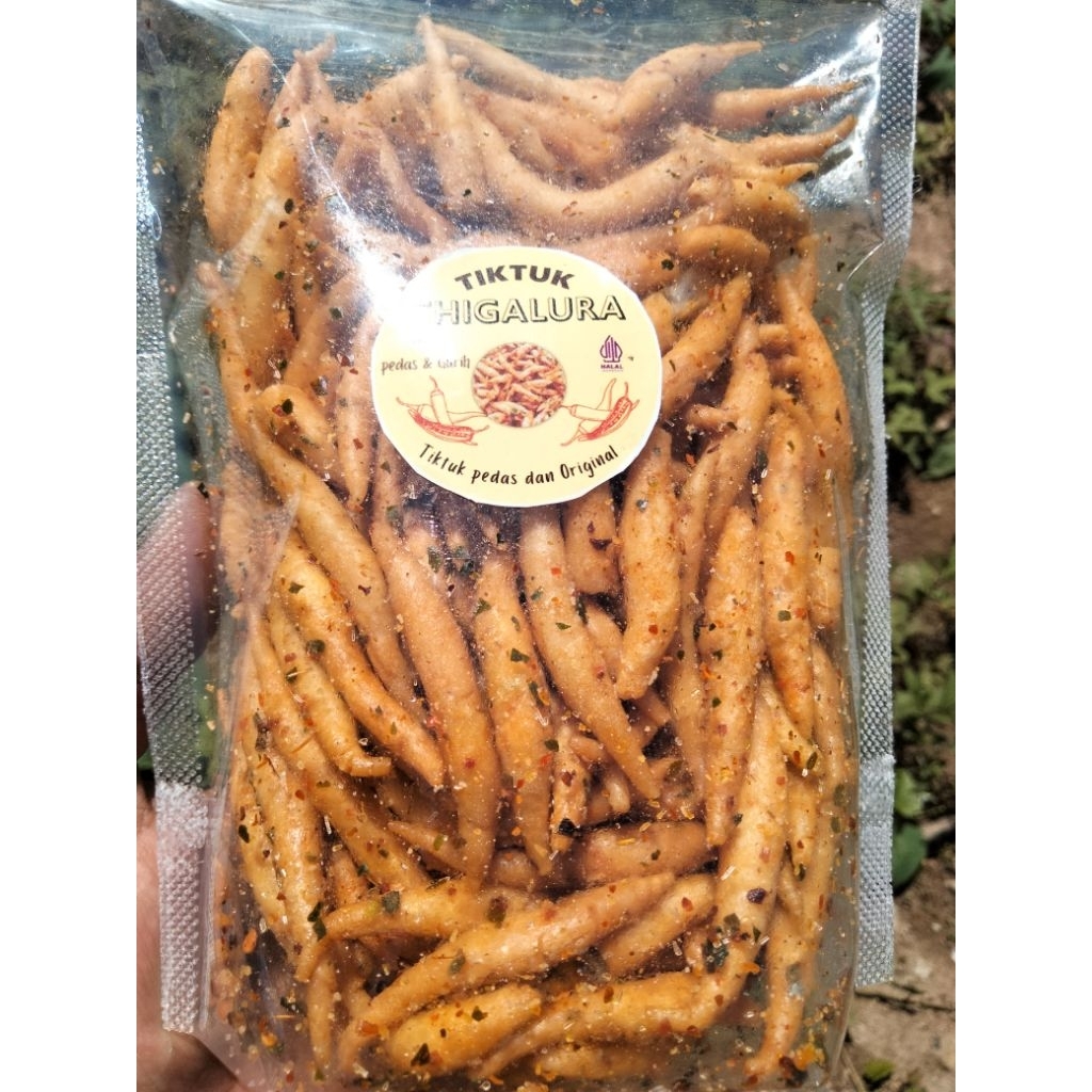 

tiktuk pedas aroma daun jeruk||tiktuk original||Citruk cemilan khas garut||150grm