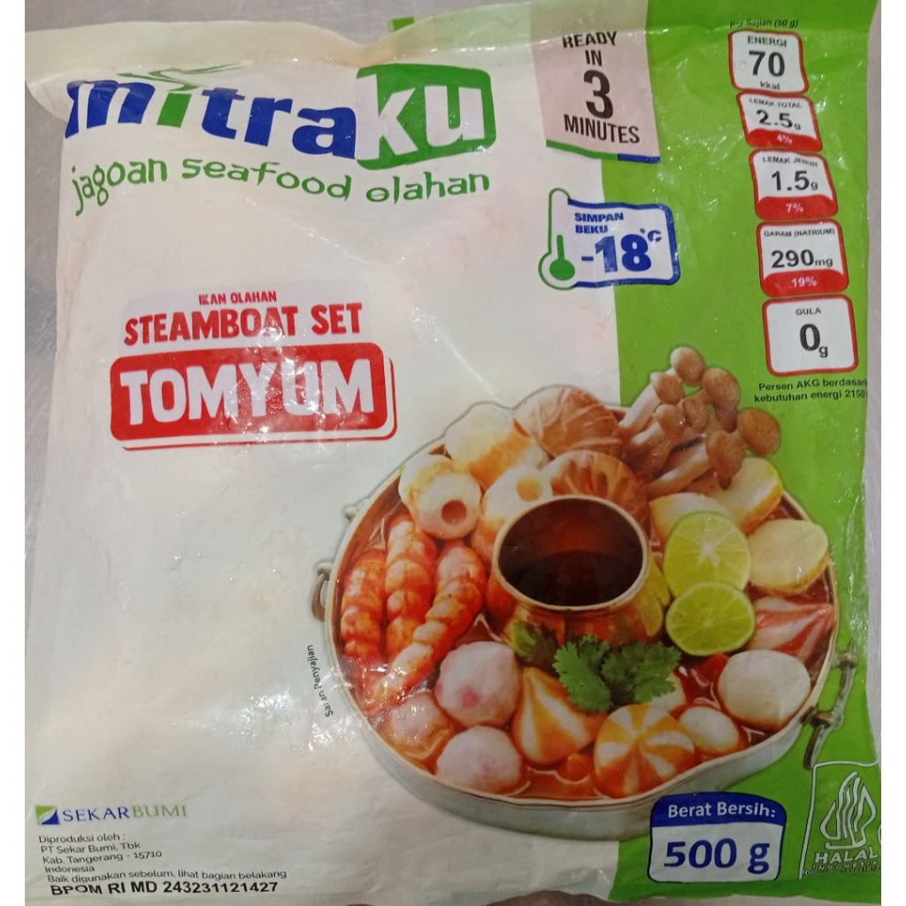 

Mitraku Steamboat Set Tomyum 500g