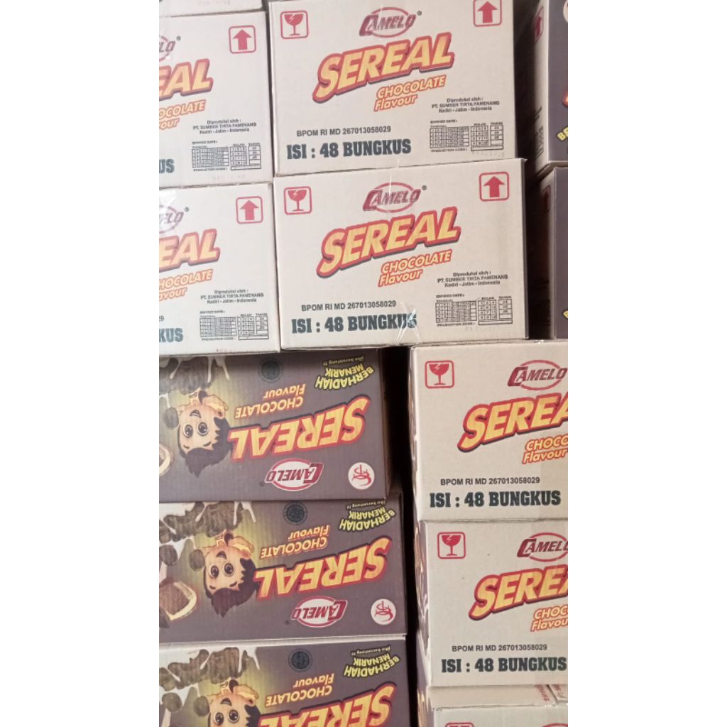 sereal cup camelo / sereal susu / sereal berhadiah