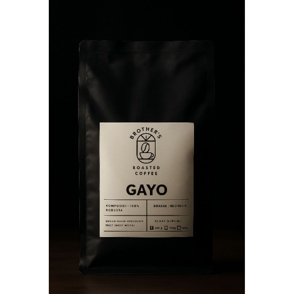 

kopi robusta gayo grade A 200g
