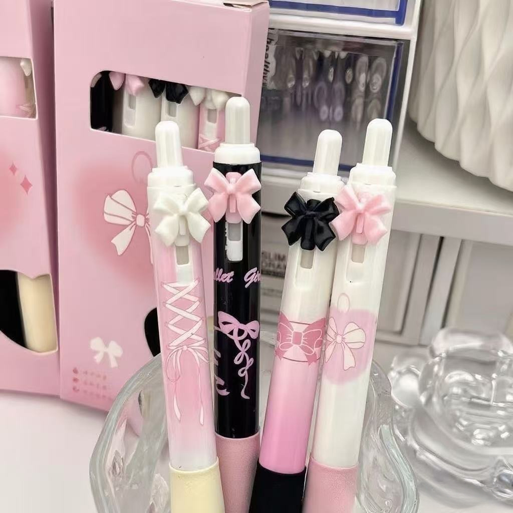 

Pulpen Gel Korea Hitam 0.5mm Premium / Pena Aesthetic Retractable Stylish Cute Imut / Bolpoin Alat Tulis Back To School Kantor