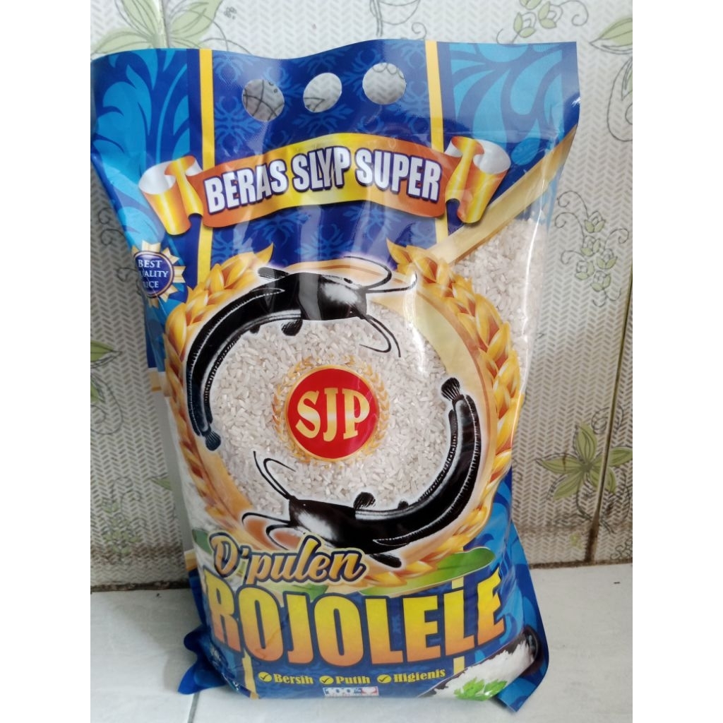 

beras 5kg raja lele biru