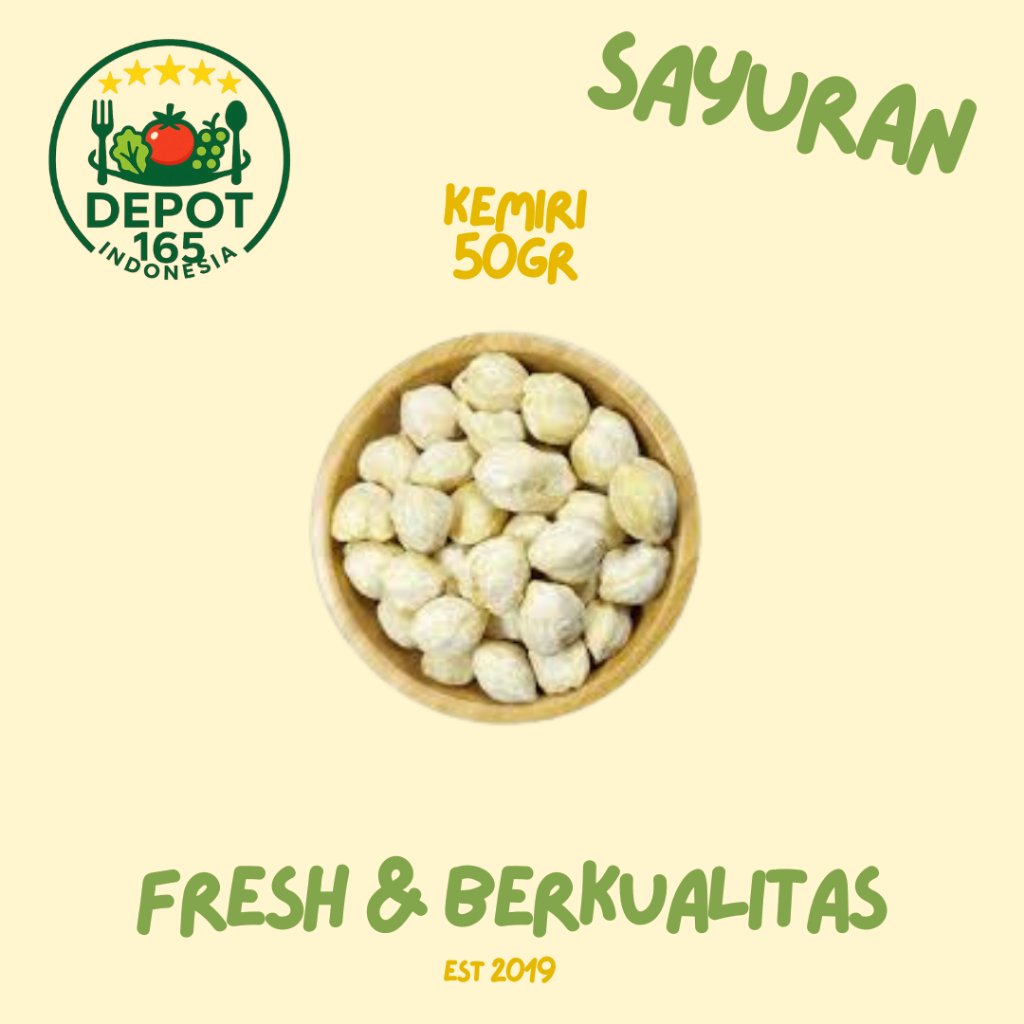 

Kemiri 100gr Bulat Utuh Harga Grosir | DEPOT 165 INDONESIA MART | SURABAYA