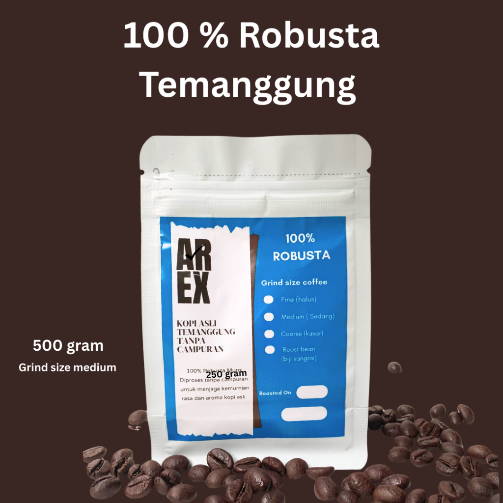 

Kopi Arex Kopi Temanggung 500 gram