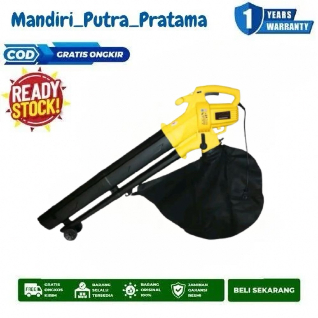 Krisbow Air Blower And Vacuum Electric Penyedot Daun Kering