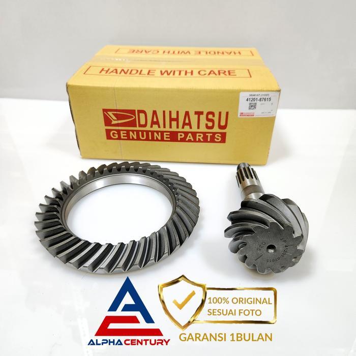 GEAR GIR SET DAIHATSU TAFT GT F70 11X37 ORI GARANSI 1BULAN