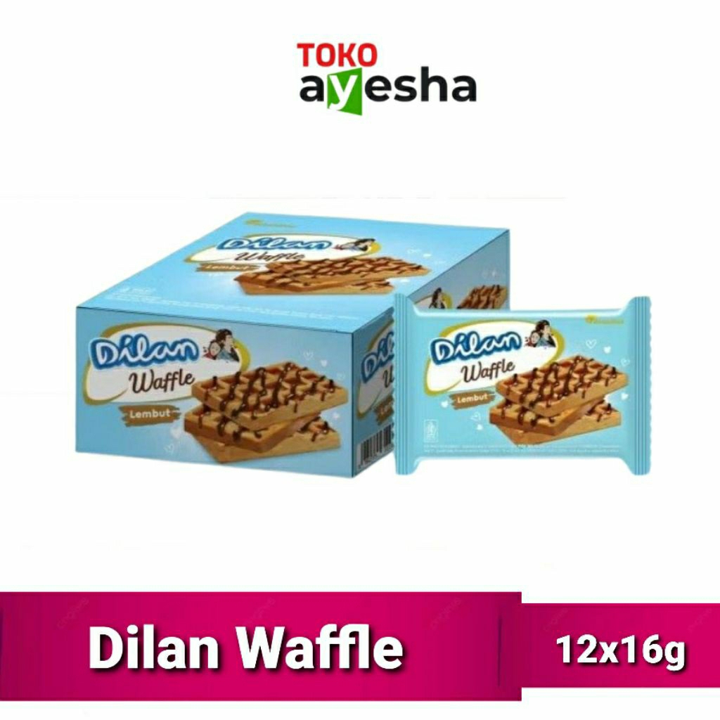 

Dilan Waffle 16 gr - 1 Box isi 12 pcs