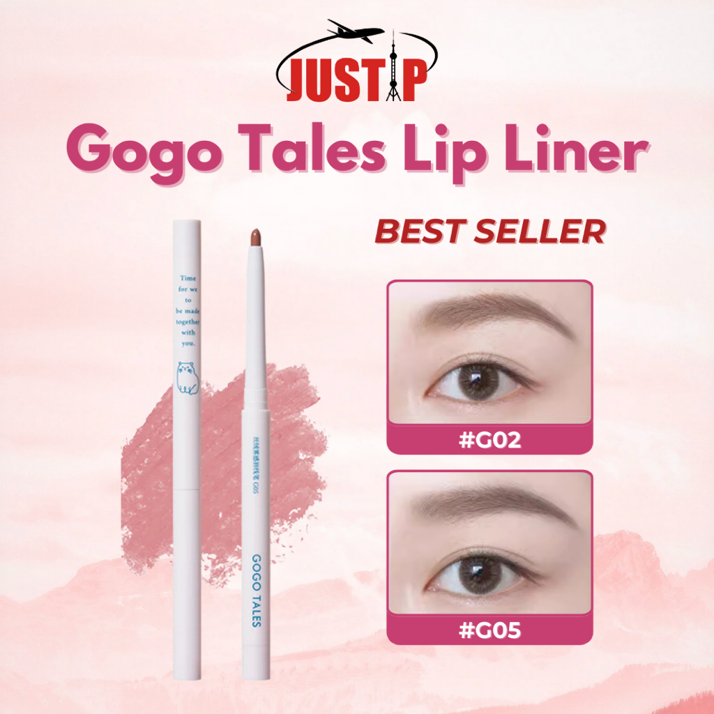 Gogo Tales Lip Liner Gogo Tales Velvet Fog Lip Liner Gogo Tales Pensil Bibir Gogo Tales Lip Stick