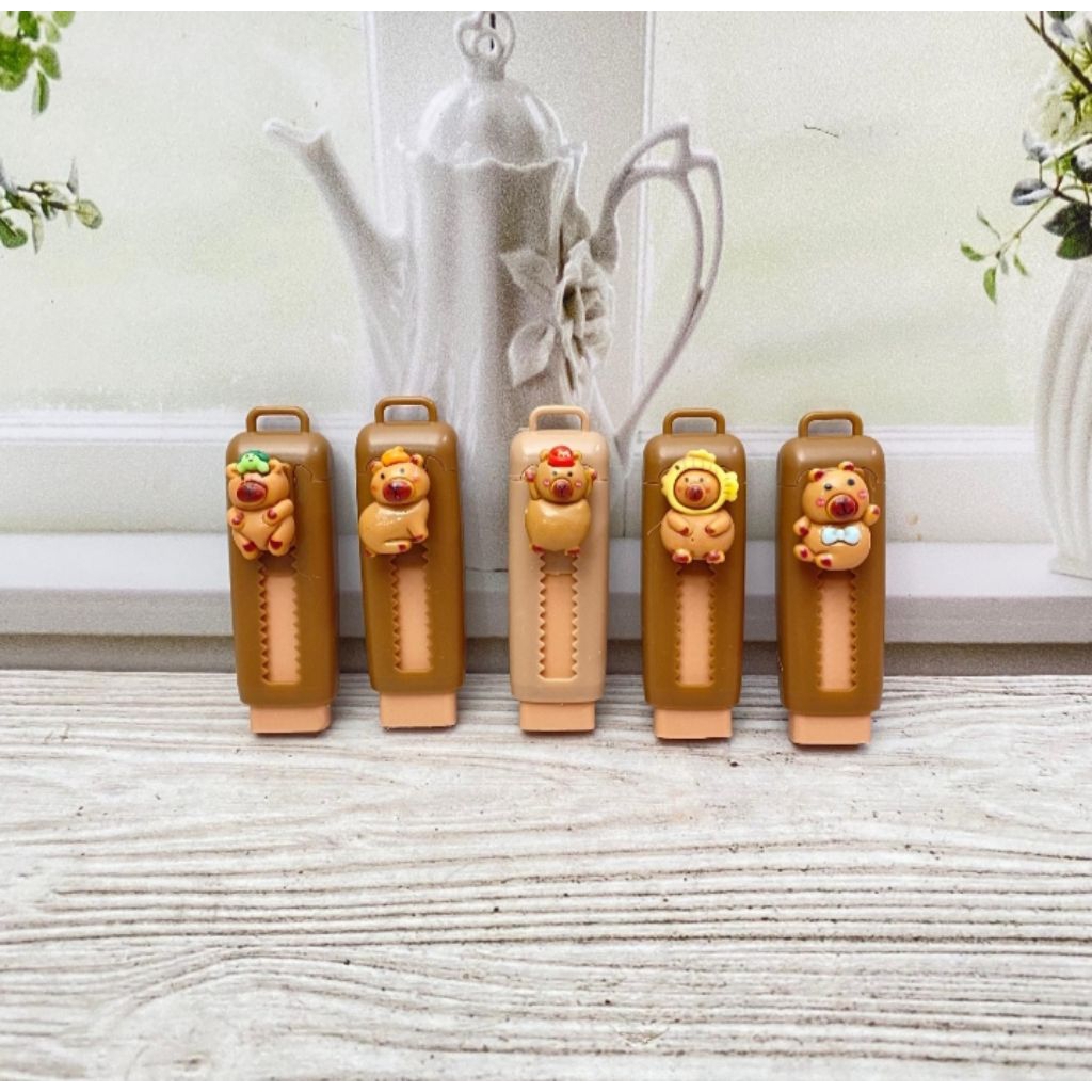 

Penghapus Model Cutter CappyBara Penghapus Mekanik Lucu Unik Termurah