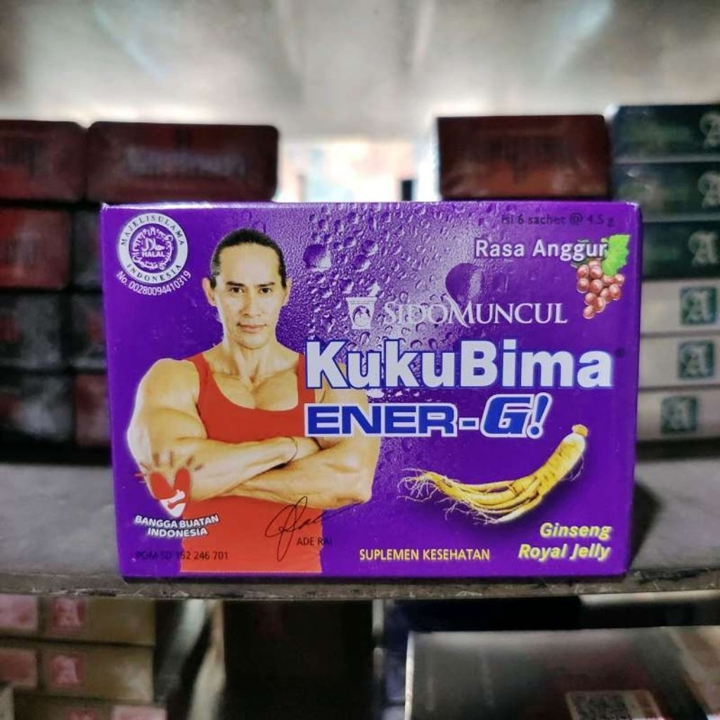 

KUKUBIMA ANGGUR 1pak isi 6 sachet