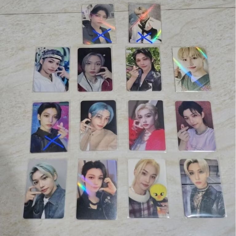 [Budle/Take all only] Official Photocard Felix 5star Muplant BDM Bandina Maxident Makestar KM statio