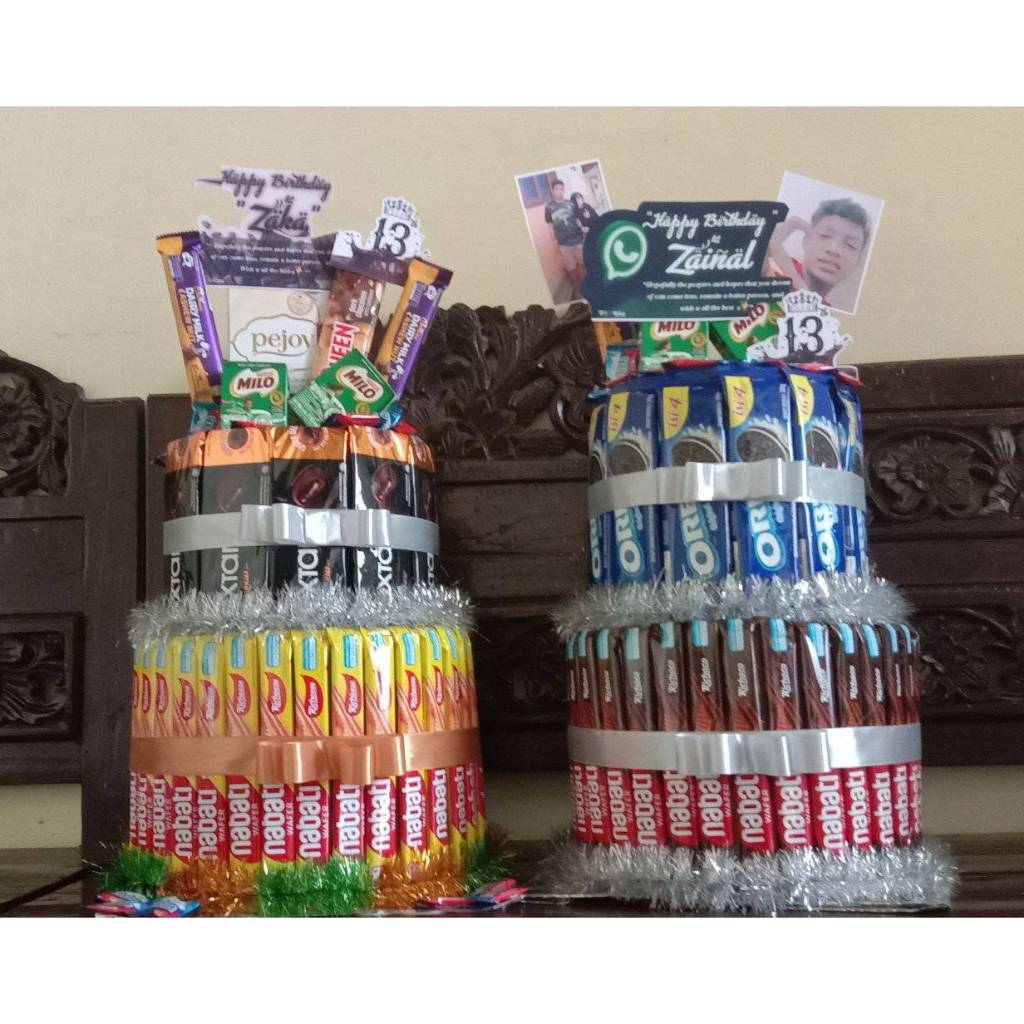 

Snack tower ultah 2 layer