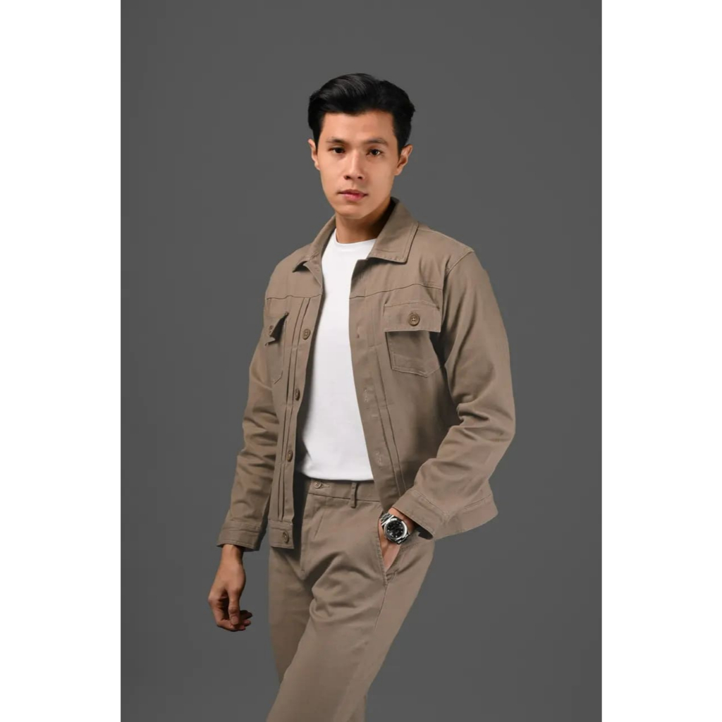 Heymale Hugo Pleated Jacket Jaket Pria