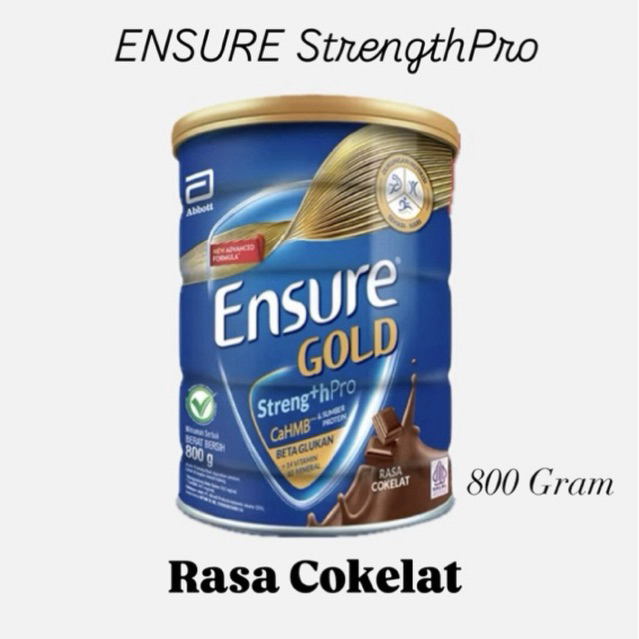 

ENSURE GOLD COKLAT 800gram