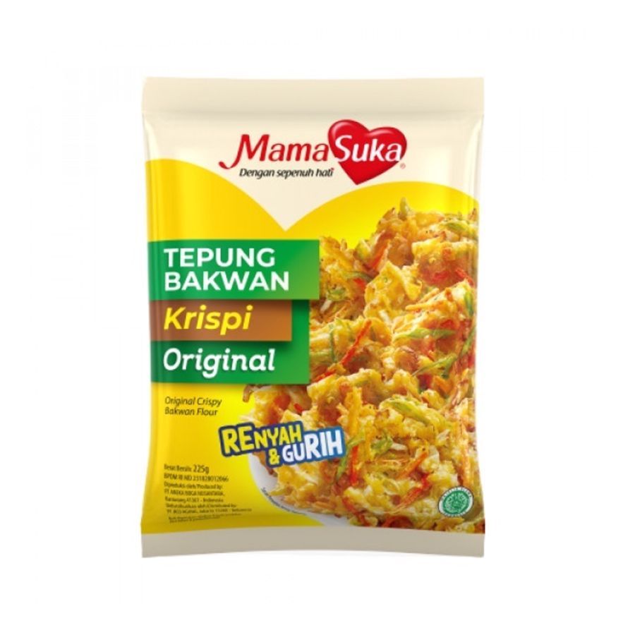 

MAMASUKA TEPUNG BAKWAN KRISPI 225GR TEPUNG RACIK BAKWAN