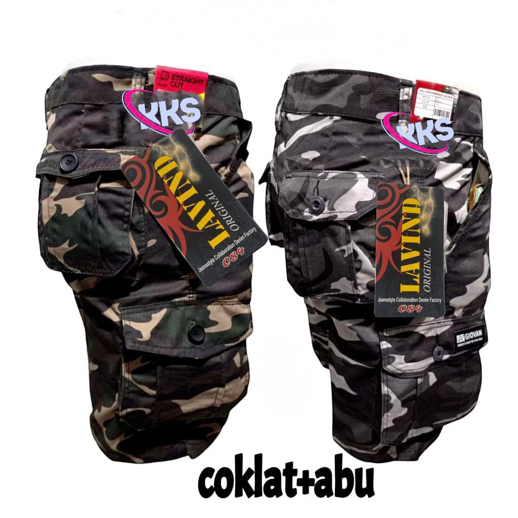 Celana Cargo Loreng Pendek Celana cargo Army Celana Loreng Pendek Celana Loreng