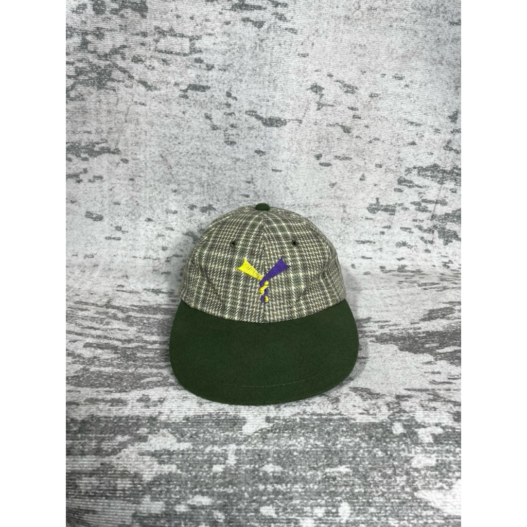 Farmland plaid wool cap