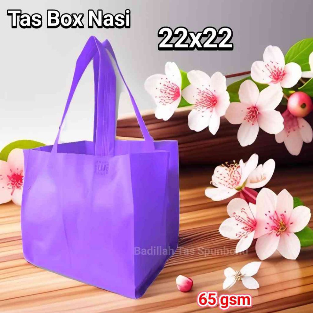 

Tas Spunbond Model Box 22x22 | Goodiebag Tas Hajatan Harga Satuan
