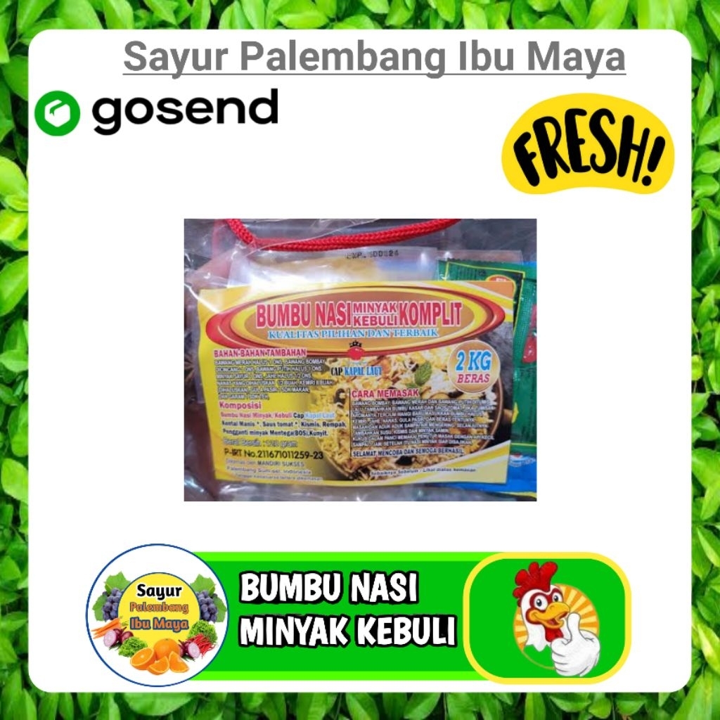 

Bumbu Nasi Minyak Kebuli - Palembang