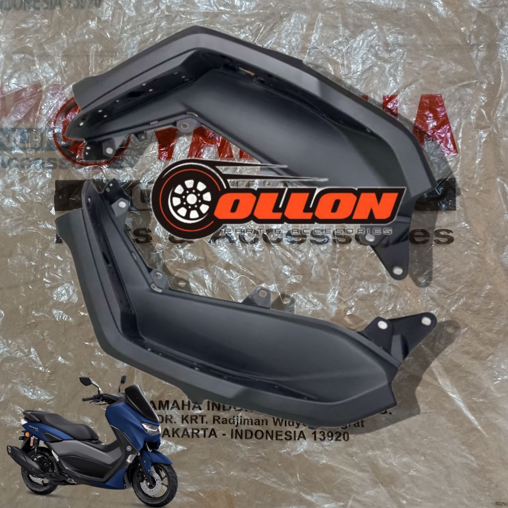 BOARD, FOOTREST, COVER PIJAKAN KAKI NEW NMAX 155 2020/2023 ASLI ORIGINAL YAMAHA B6H-F7481-00 B6H-F74