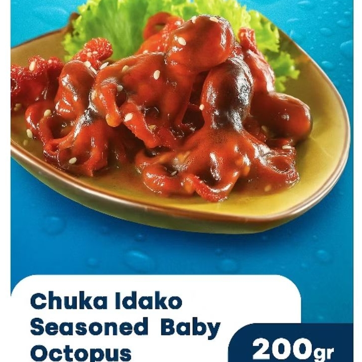 

Chuka Idako Premium | Baby Octopus Salad | Baby Gurita Halal 200gr